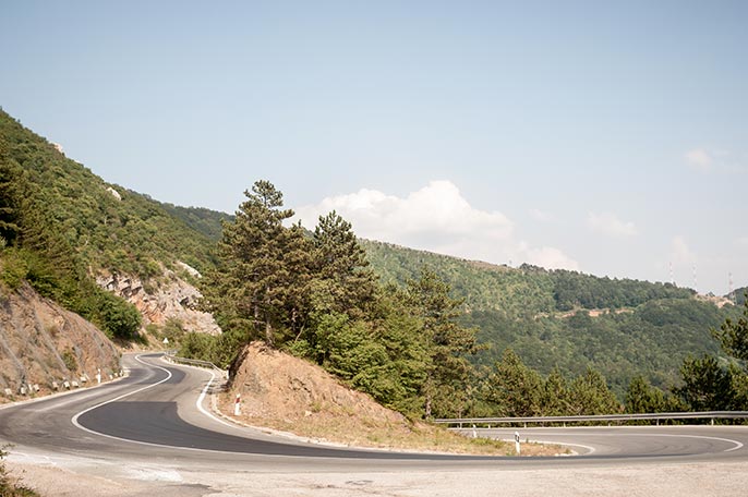 Road in Croatia